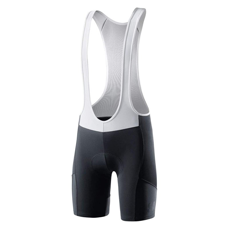 Santic Men's Cycling Bib Shorts 4D Padded Breathable Road Bike Cycling Bibs Biking Bicycle Gel Long Travel White - Image 1